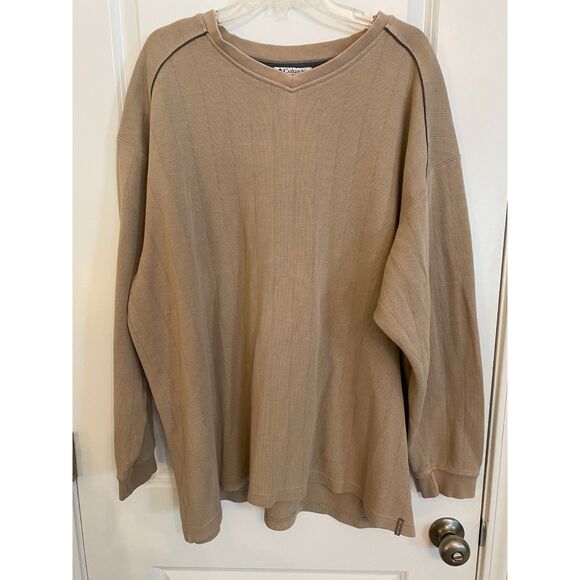 Columbia Tan Sweatshirt - Picture 1 of 3